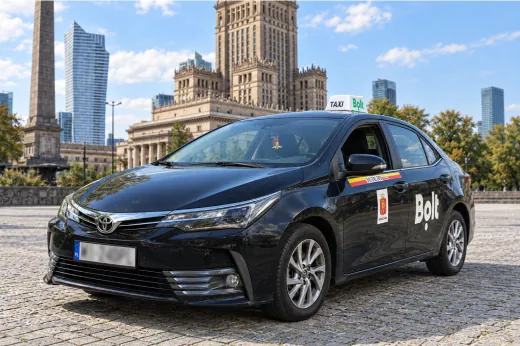 Toyota Corolla в парке G CAR Partner в Варшаве